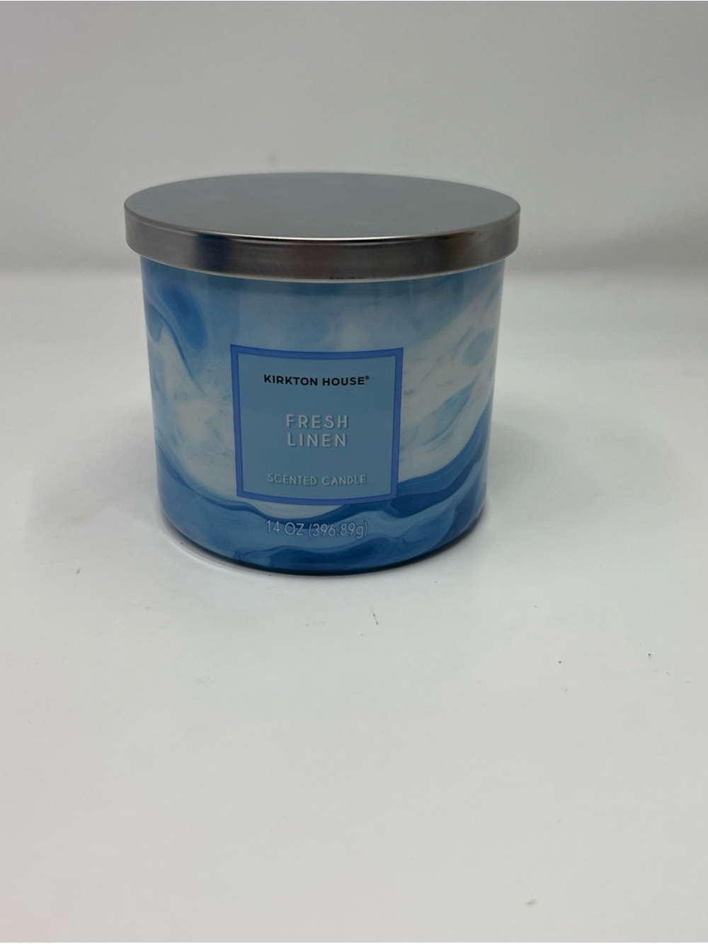 Kirkton 3 Wick Candle 14 Oz Fresh Linen Home Fragrance New Unused